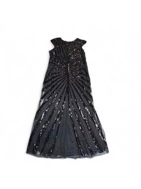 Fundaisy Sequined Flapper Style Dress Women's Plus 3XL Party Cocktail Glam
